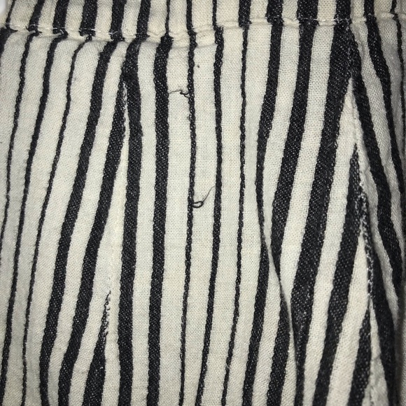 BRANDY MELVILLE PANTS (B&W striped Tilden) - Picture 5 of 5
